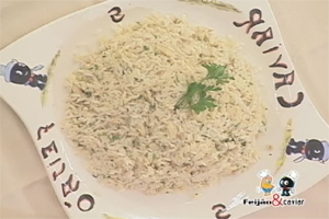 Arroz de Bacalhau com Robalo