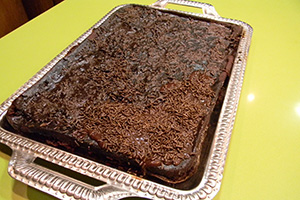 Bolo de Chocolate sem Ovo