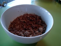Farofa Doce Crocante Para Sorvete