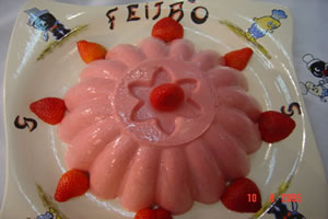 Mousse de Morango Diet & Light